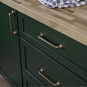 Origin 21 Emma 5-1/16-in 128mm Center to Center Champagne Bronze Drawer Pull 2pk